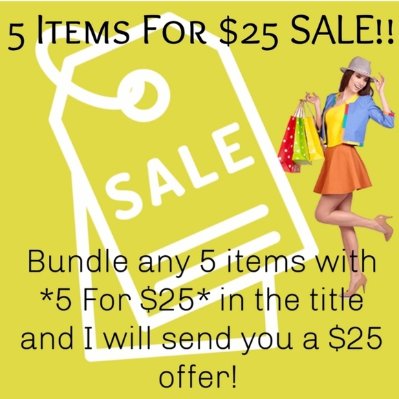 *5 For $25* One-Shoulder Aloha Dress - Picture 4 of 4